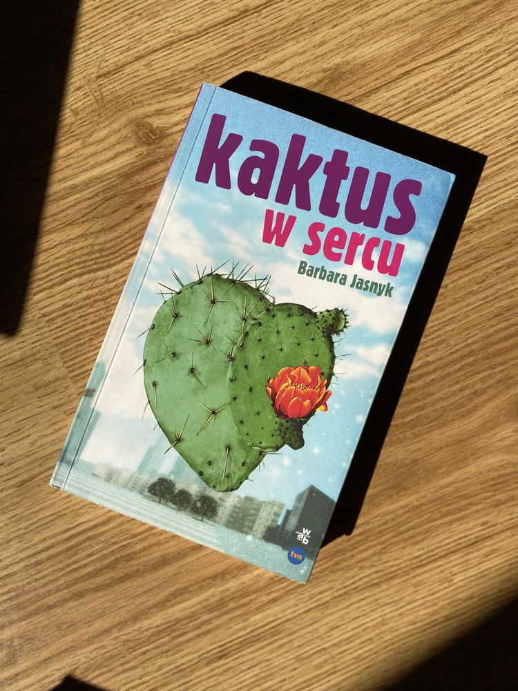 Kaktus w sercu książka Barbara Jasnyk