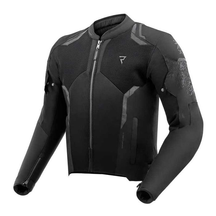 Kurtka motocyklowa tekstylna Rebelhorn Jax Black -  motorbiker.pl