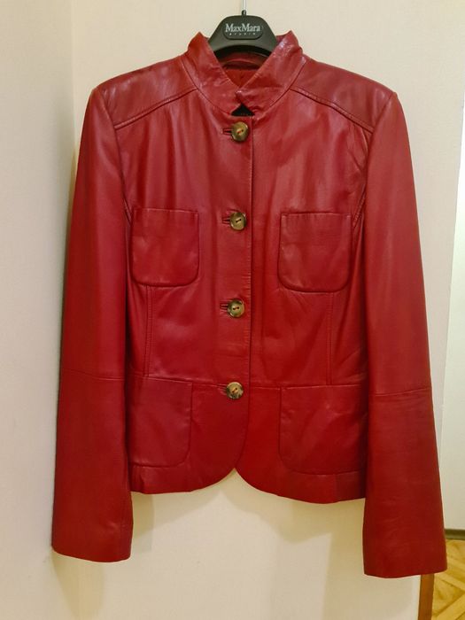 Кожаный пиджак MAX MARA WEEKEND Италия оригинал