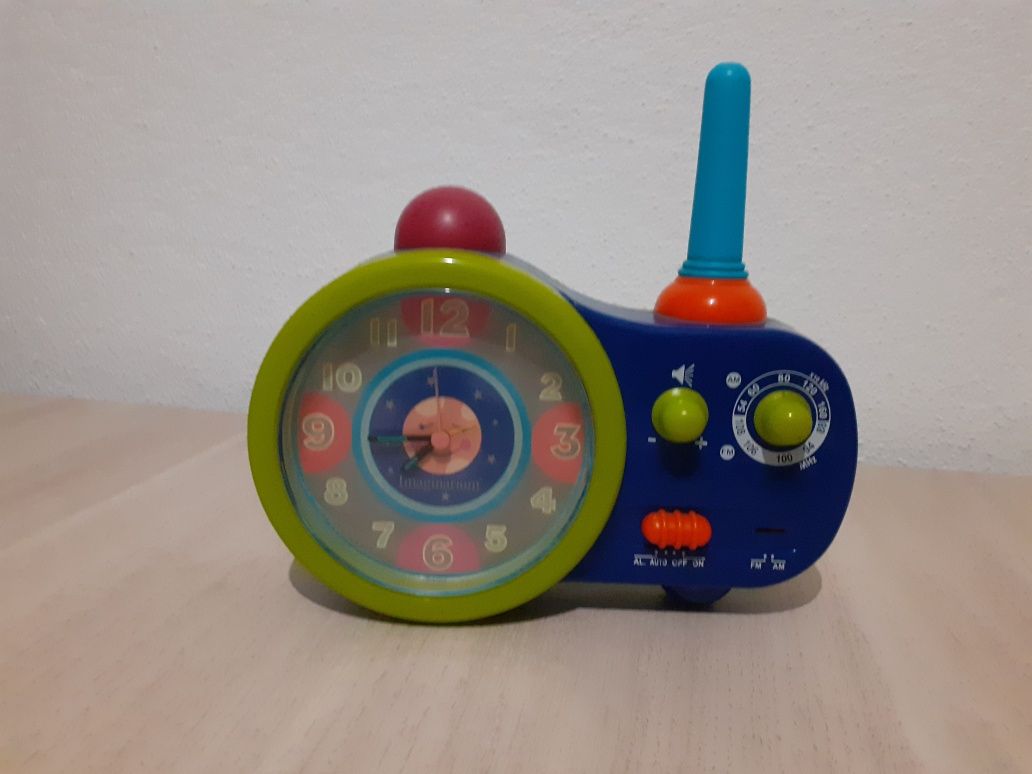 Rádio/ Relógio Infantil Imaginarium