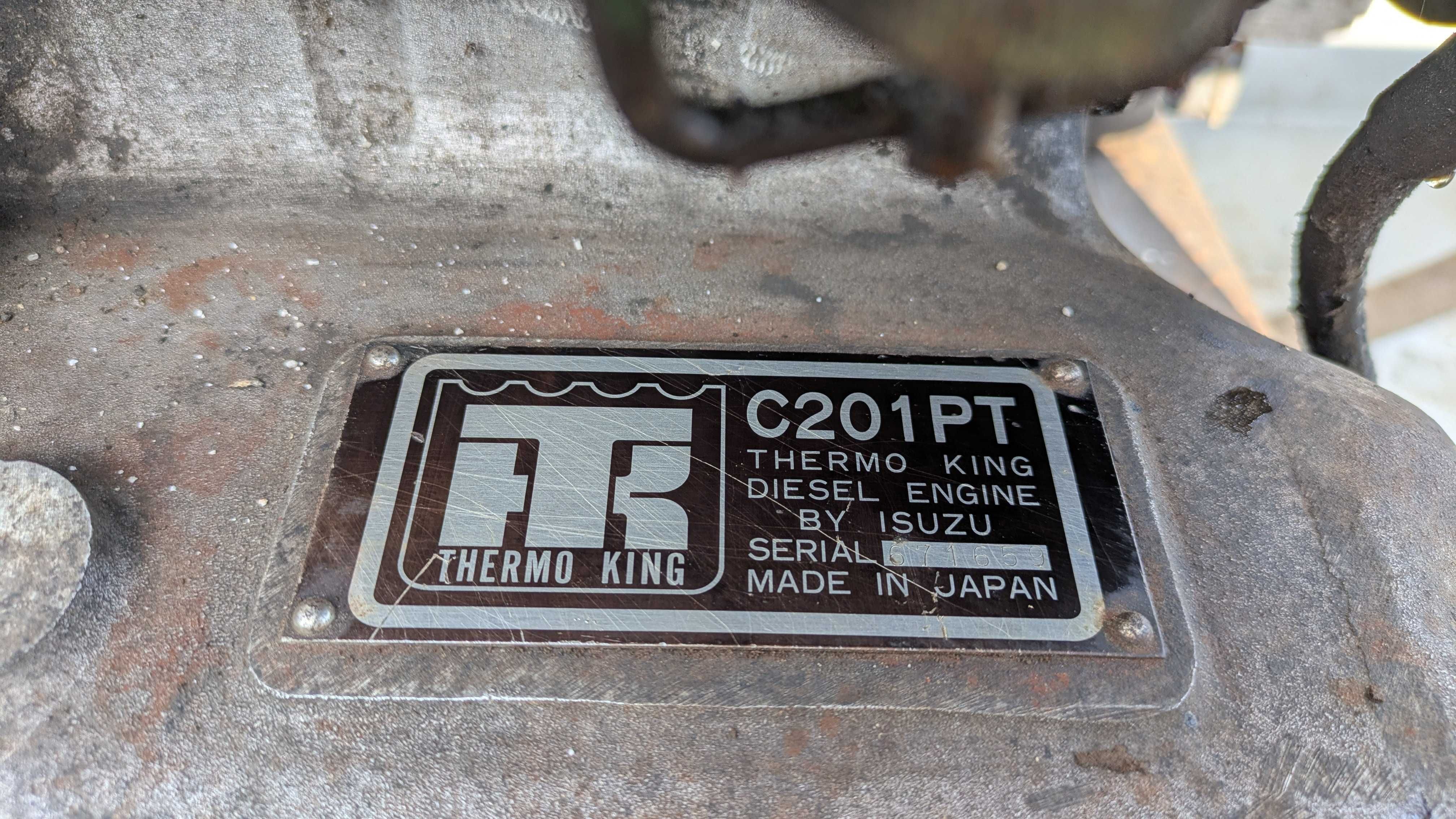 Silnik Isuzu C201PT, diesel