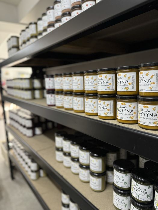 Miód z imbirem liofilizowanym. Miód smakowy