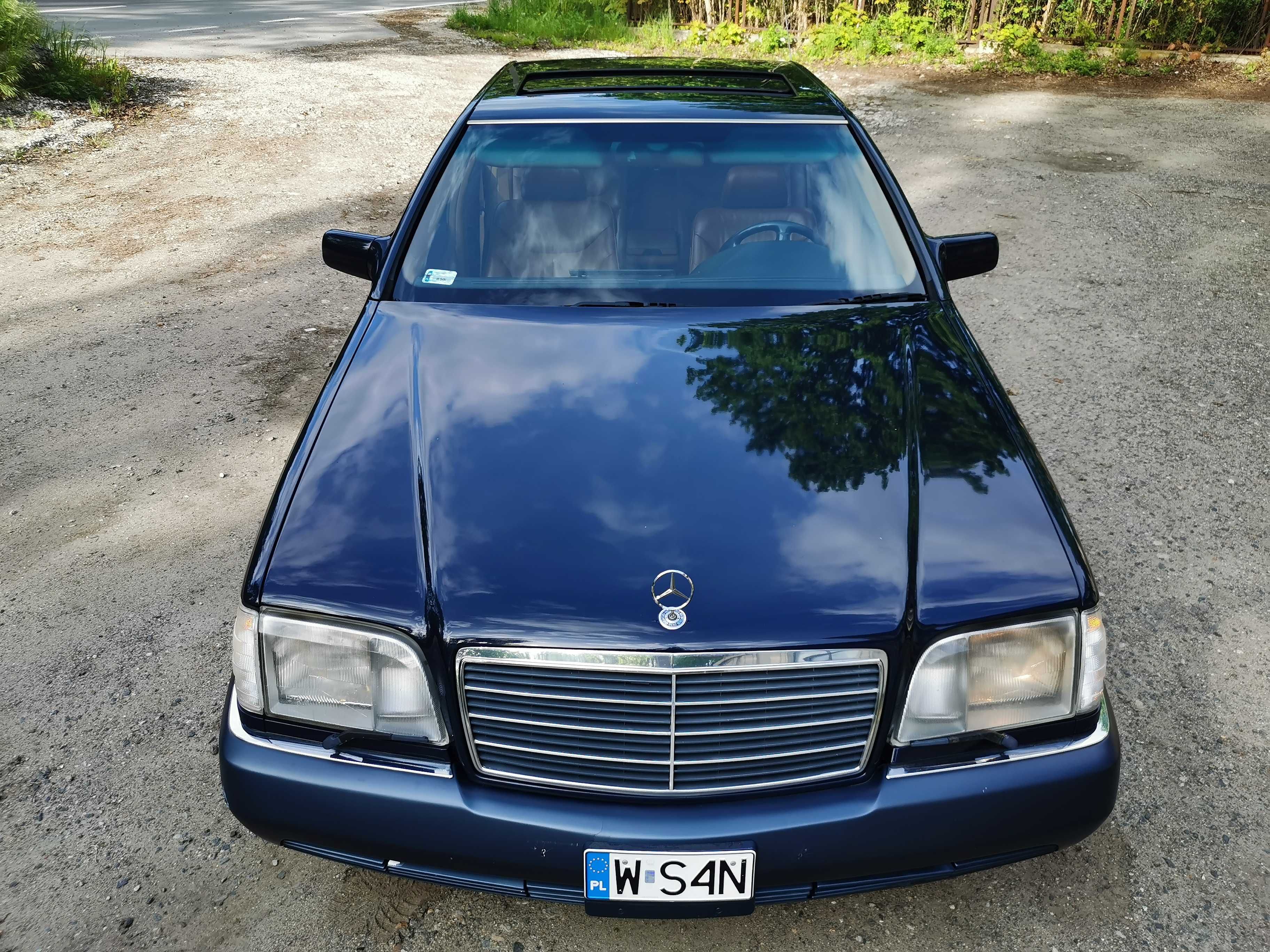 Mercedes W140 300SE lepszy od W124 wersja USA skóry Palomino Warszawa