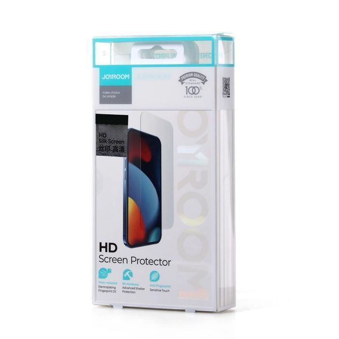 Joyroom Knight 2,5D FS TG 5x szkło iPhone 14 na cały ekran