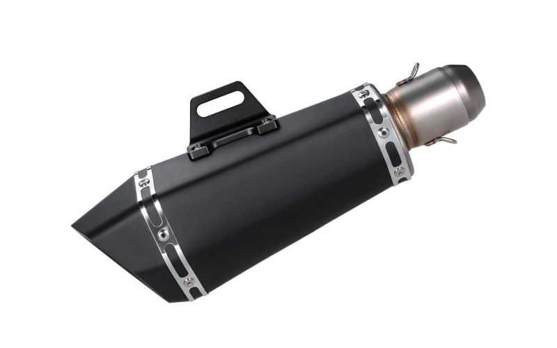 Wydech Tłumik Końcówka Adapter Tuning DB-KILLER Sportowa Czarny MAT