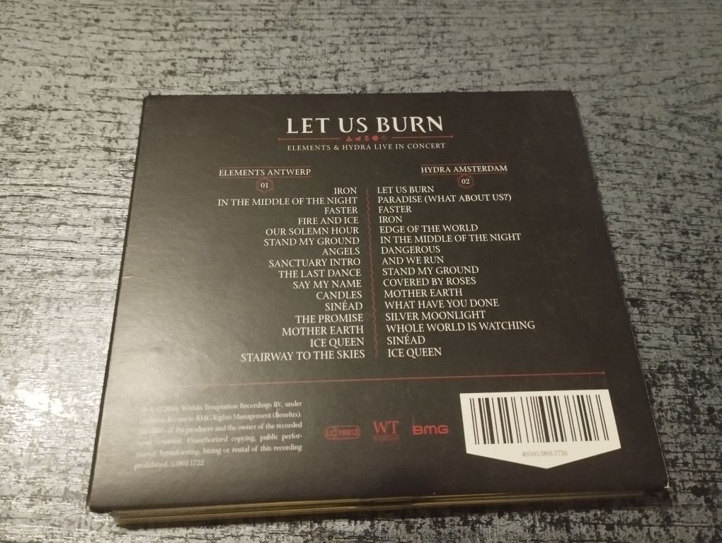 Within Temptation Let US Burn Elements&Hydra live in concert