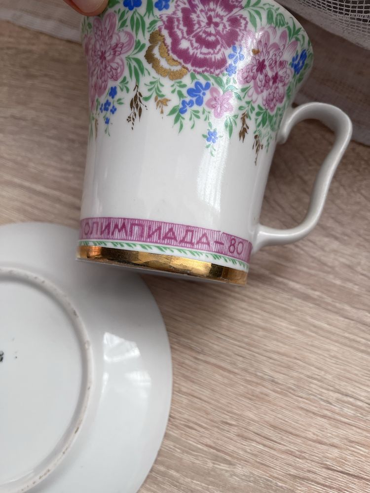 Чайний набір ЛФЗ, чашка, блюдце
