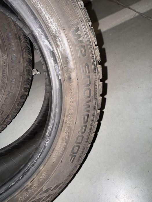 Nokian WR Snowproof 185 55 R15 (2019) stan bdb ~7mm