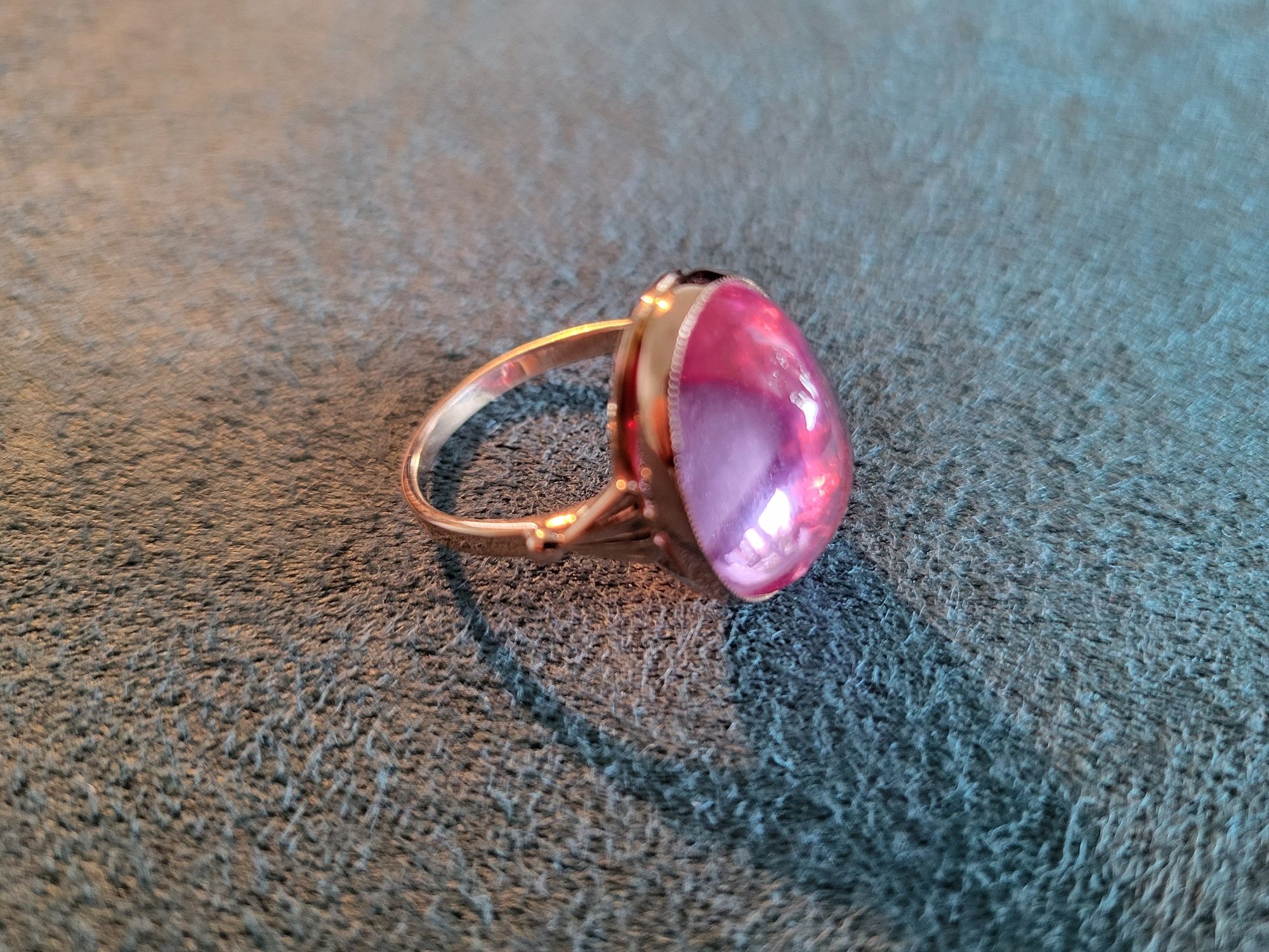 Pierscionek złoto 14 karat vintage retro