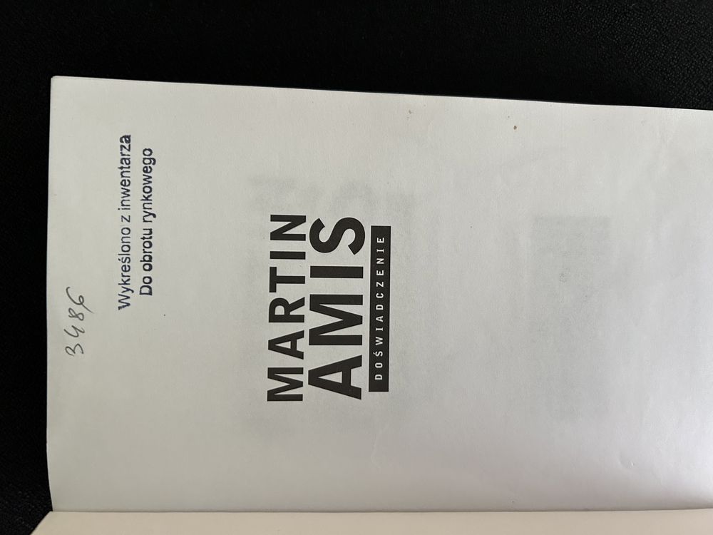 Martin Amis - Doświadczenie