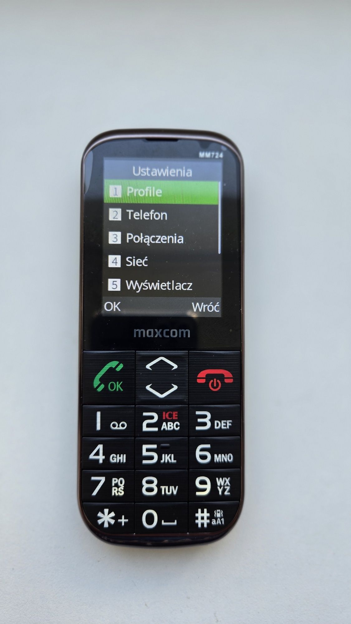 Maxcom MM724 dla seniora