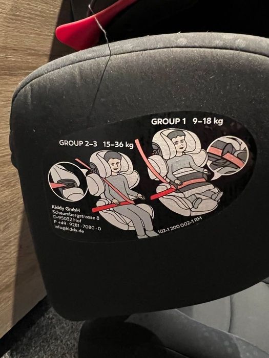 Fotelik samochodowy Kiddy Guardianfix 3 Mystic Black