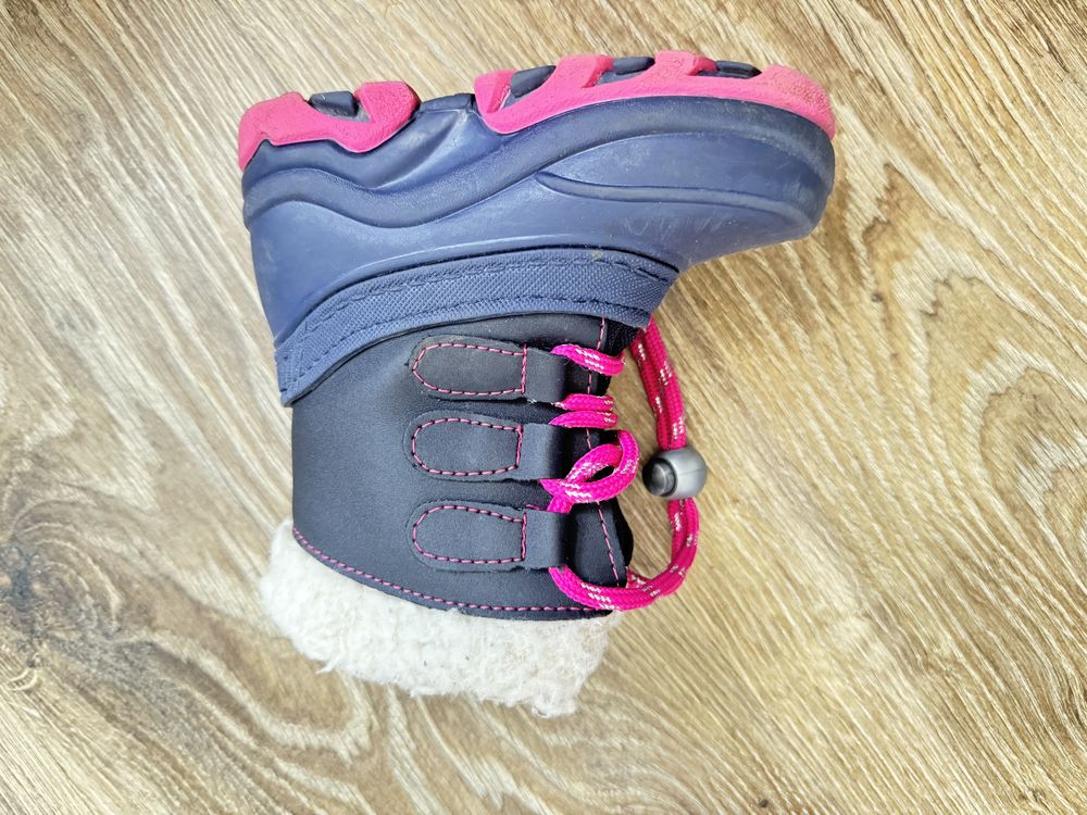 Зимові непромокаючі чоботи для дівчинки