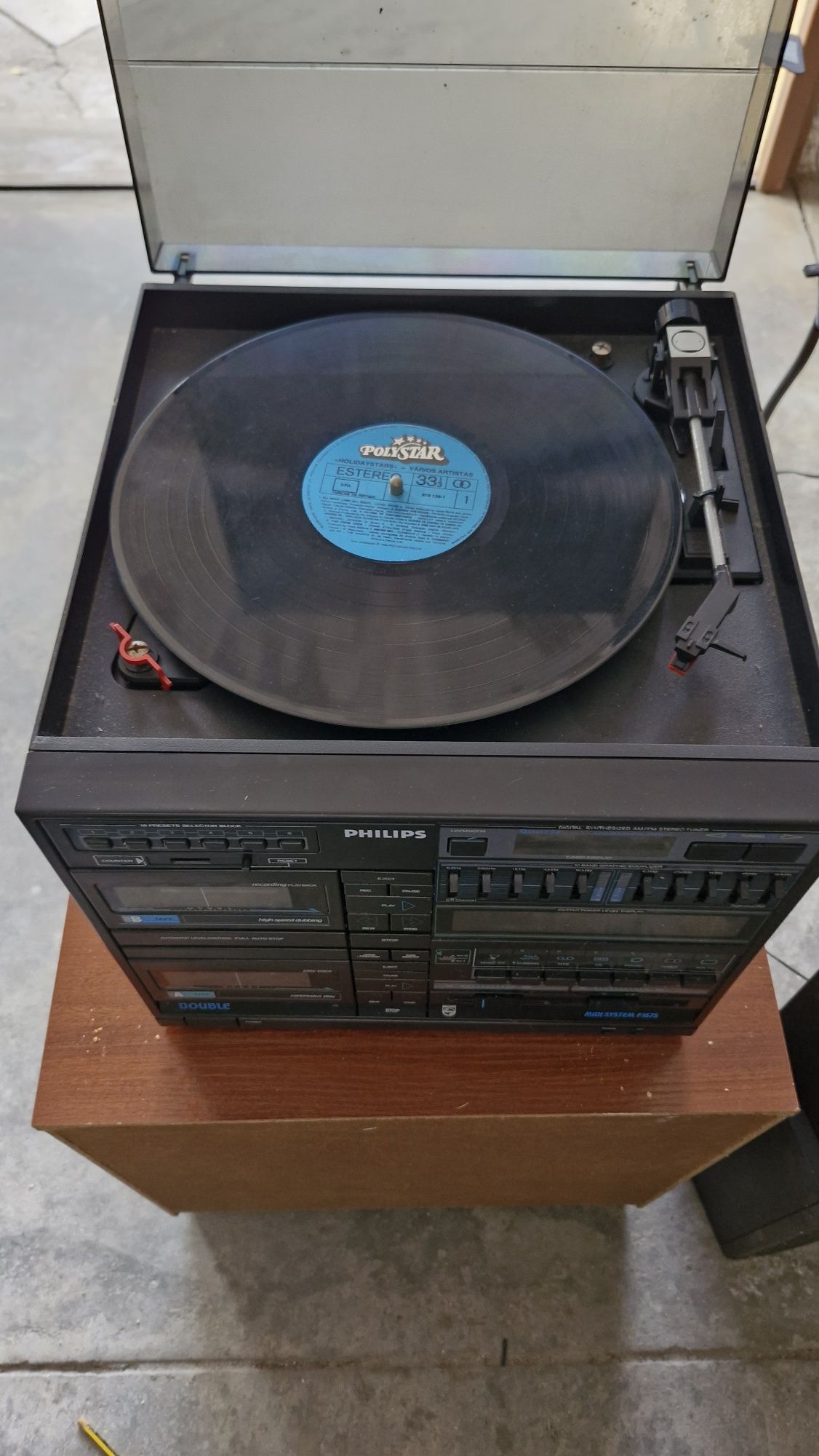 Aparelhagem philips com gira discos