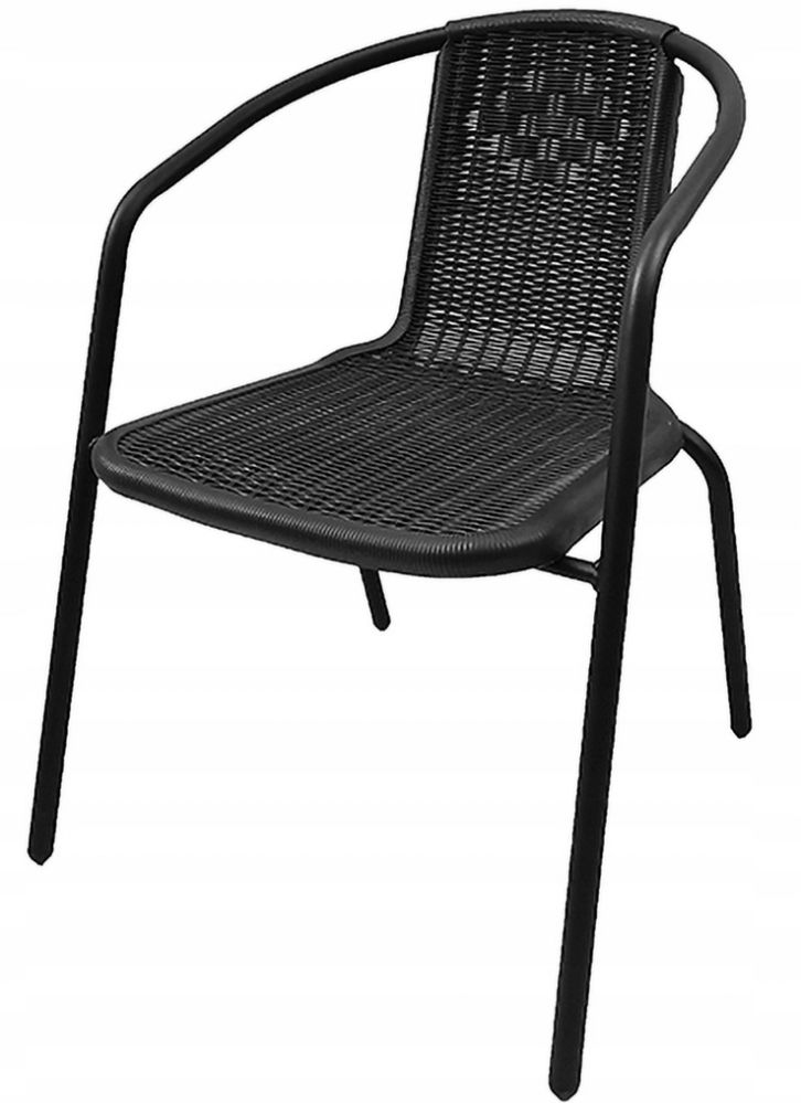 Krzesło ogrodowe stabilne na taras ogród 4 szt