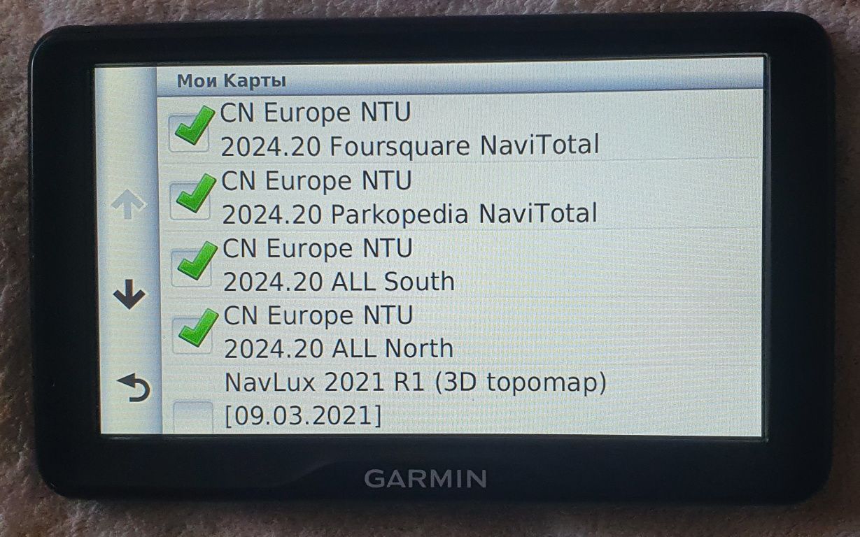 Garmin Dezl 760 Truck (7") Навігатор для Вантажівки.