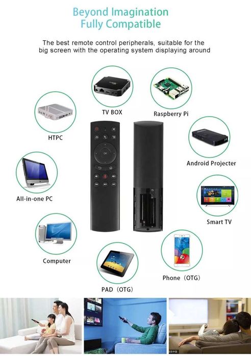 Голосовий пульт G20s  Air mouse G20s