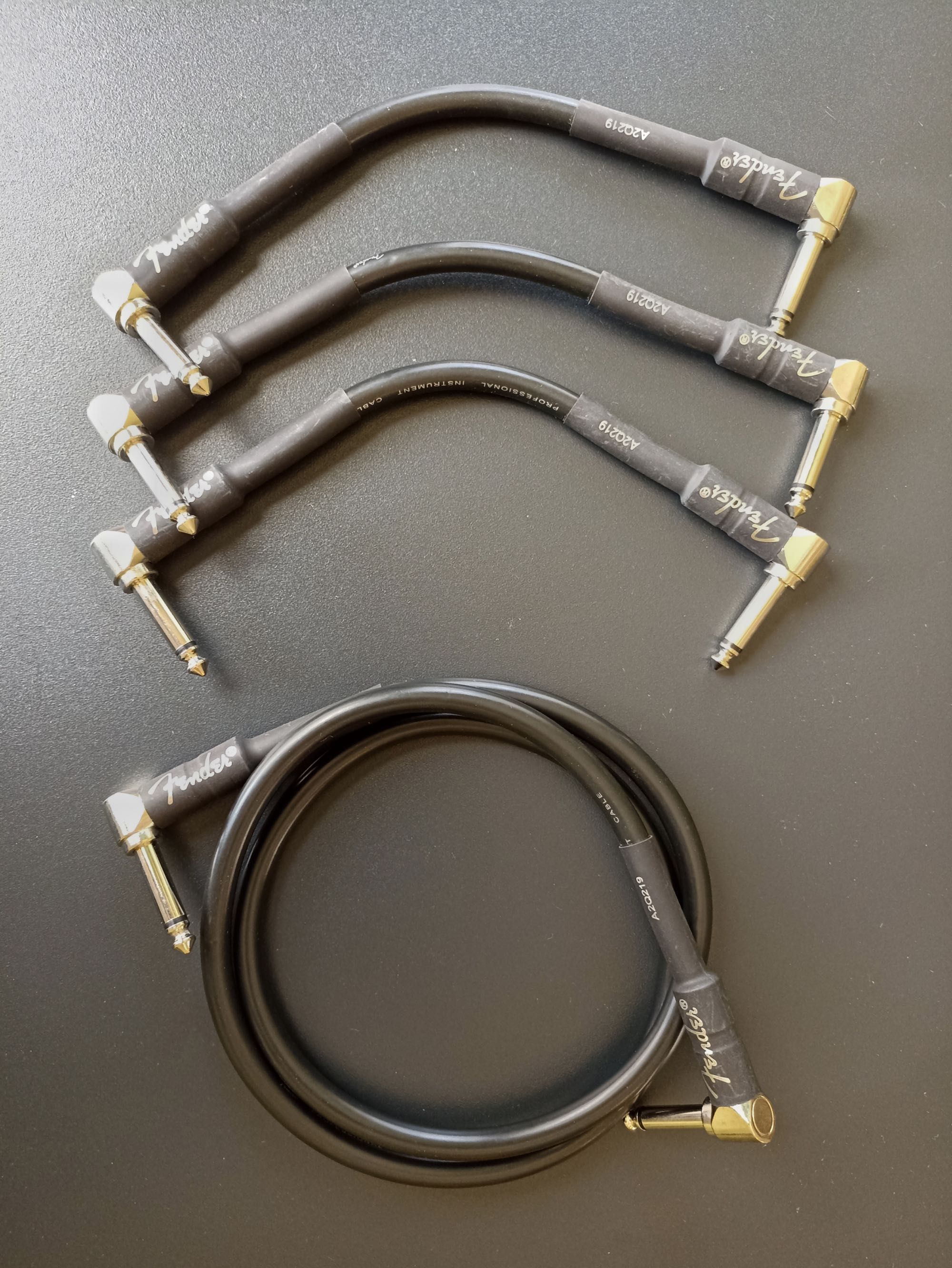Fender Pro Series Cable 90cm & Patch Cable 15cm