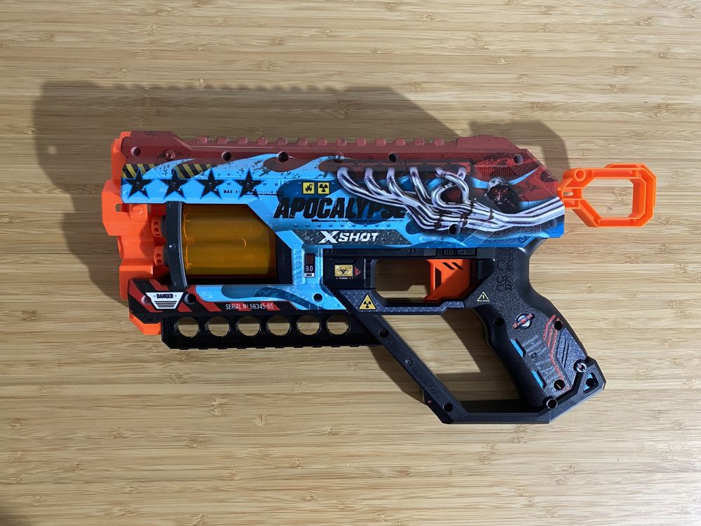 Nerf Pistola X-Shot Espaço 12 balas