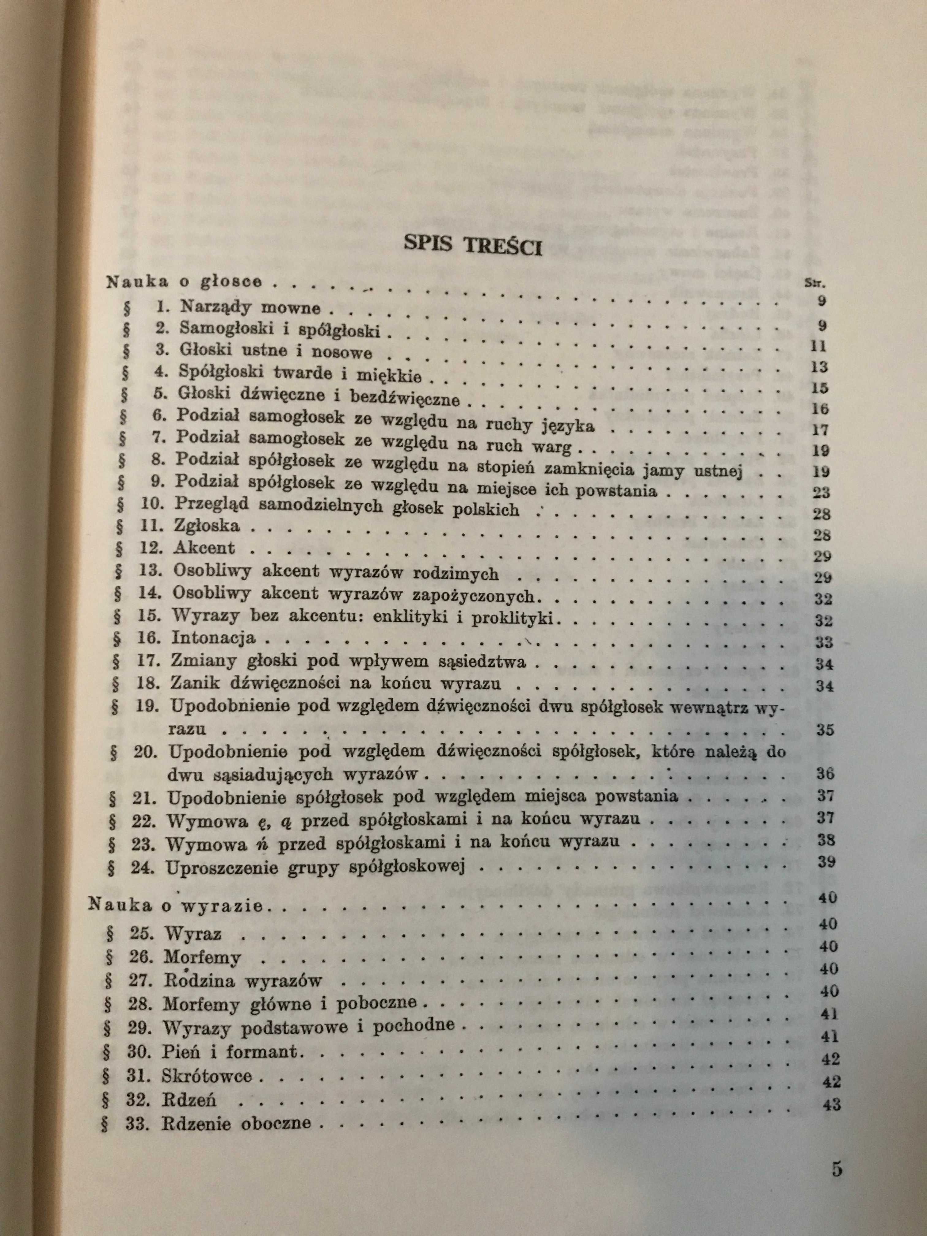Podstawowe wiadomości z gramatyki języka polskiego Klemensiewicz
