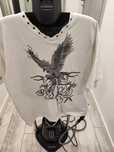 T-shirt Artful Dodger z orłem, unikat, streetwear, vintage, L/XL