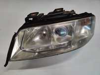 Lampa reflektor lewy przód przedni Xenon Audi A6 C5 przedlift
