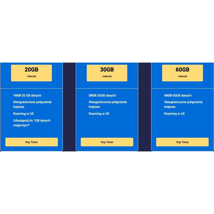 Lycamobile De +49 Niemcy Starter Karta 30GB Lyca Plus 15GB UE Roaming