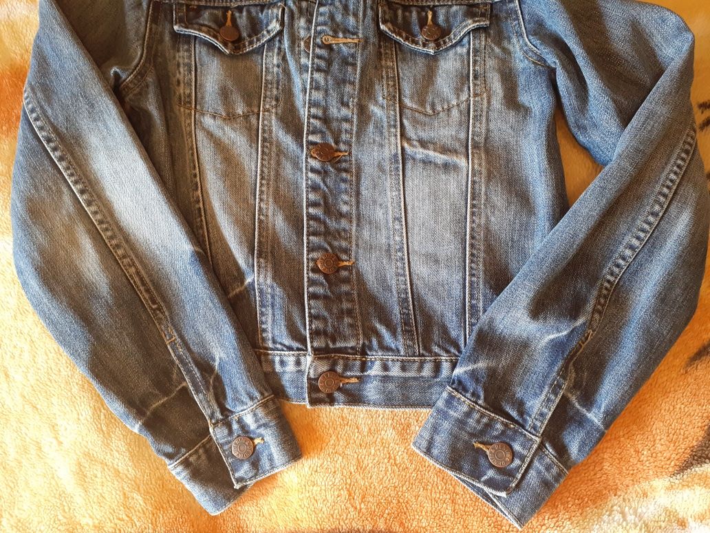 Джинсова куртка H&M, піджак, жакет, рр 146 152, 11 - 12 років.