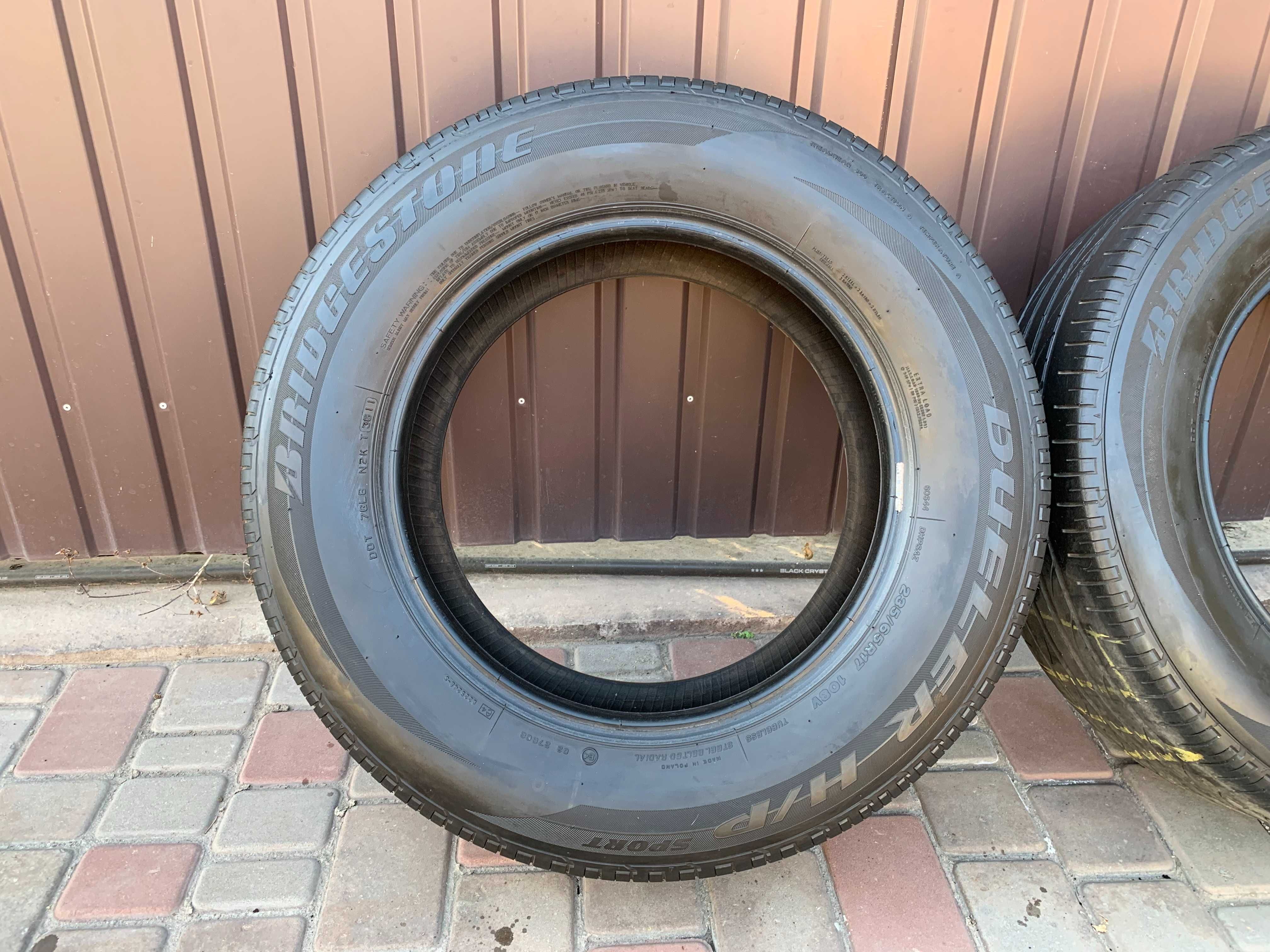 Летняя резина Bridgestone Dueler H/P Sport 235/65 R17 108V