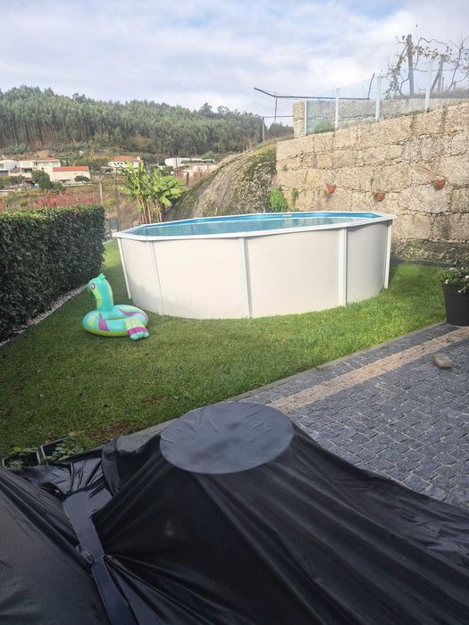 Piscina em Aço Gre 460x120