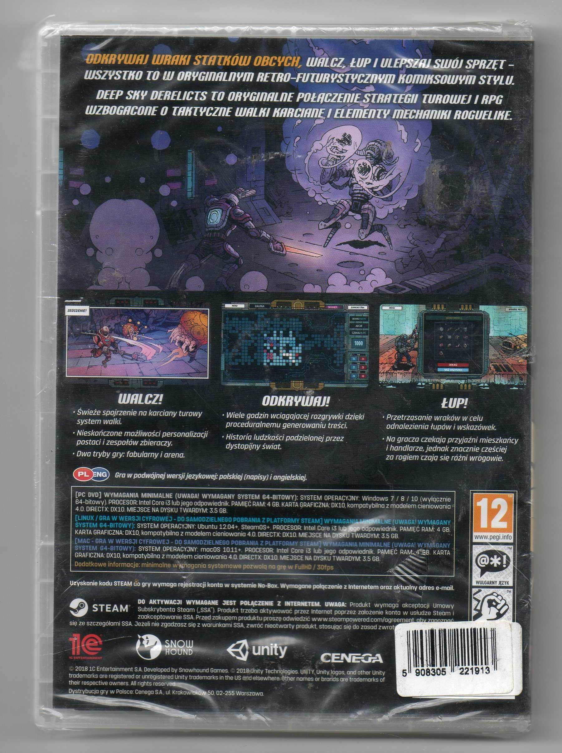 Deep Sky Derelicts Na rubieżach kosmosu PL PC Folia
