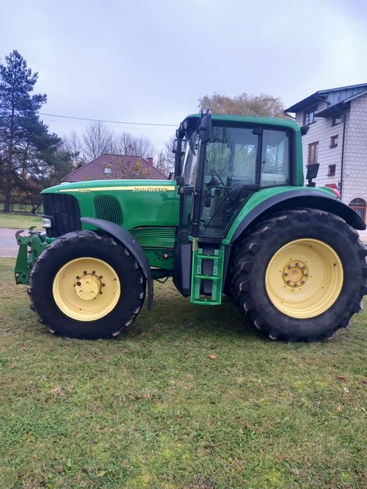 John Deere 6920 z tuzem wałkiem pneumtyką 1 i 2 obwodową brutto