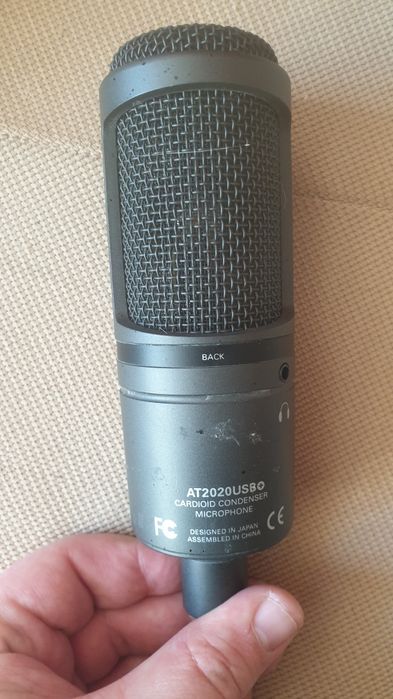 Студійний конденсаторний Мікрофон audio-technica at2020 usb+