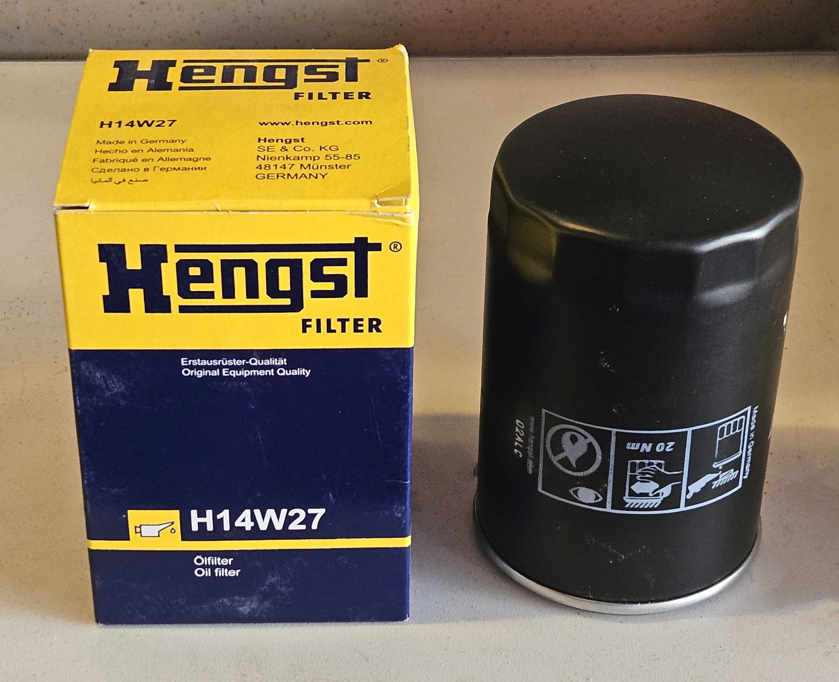 H14W27 Hengst масляный фильтр