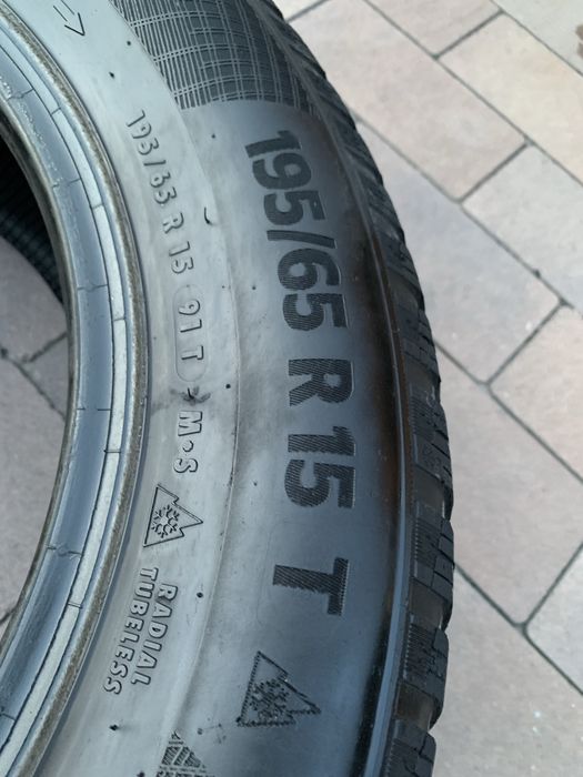 Зимові шини(резина) 195/65 R15 “Continental” WinterContact TS 860 - 2ш