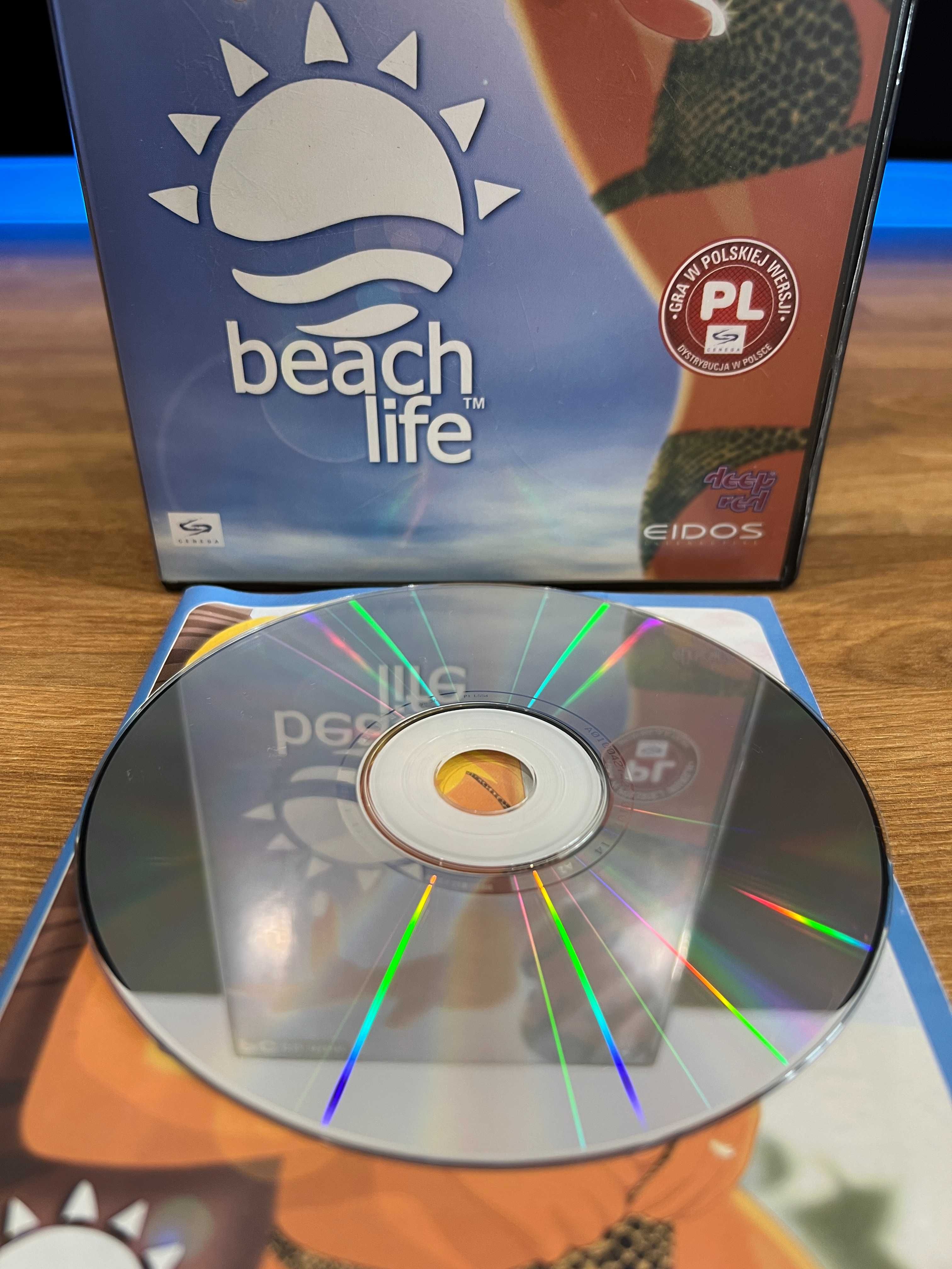 Beach Life gra UNIKAT (PC PL 2002) kompletne premierowe wydanie