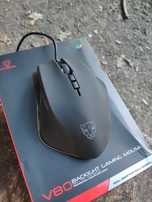 Компьютерная мышь Motospeed V80 игровая с подсветкой RGB