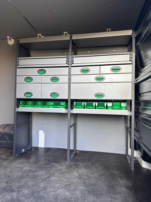 Zabudowa serwisowa do samochodu dostawczego Regał Bus Szafka