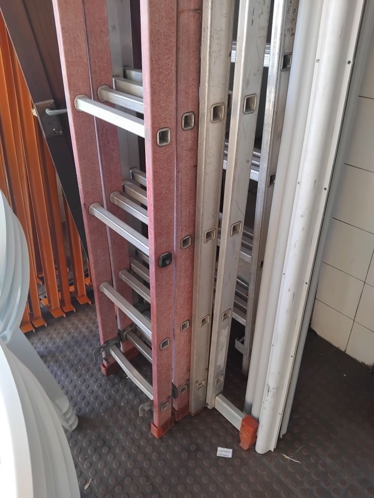 Escada Aluminio 2 niveis
