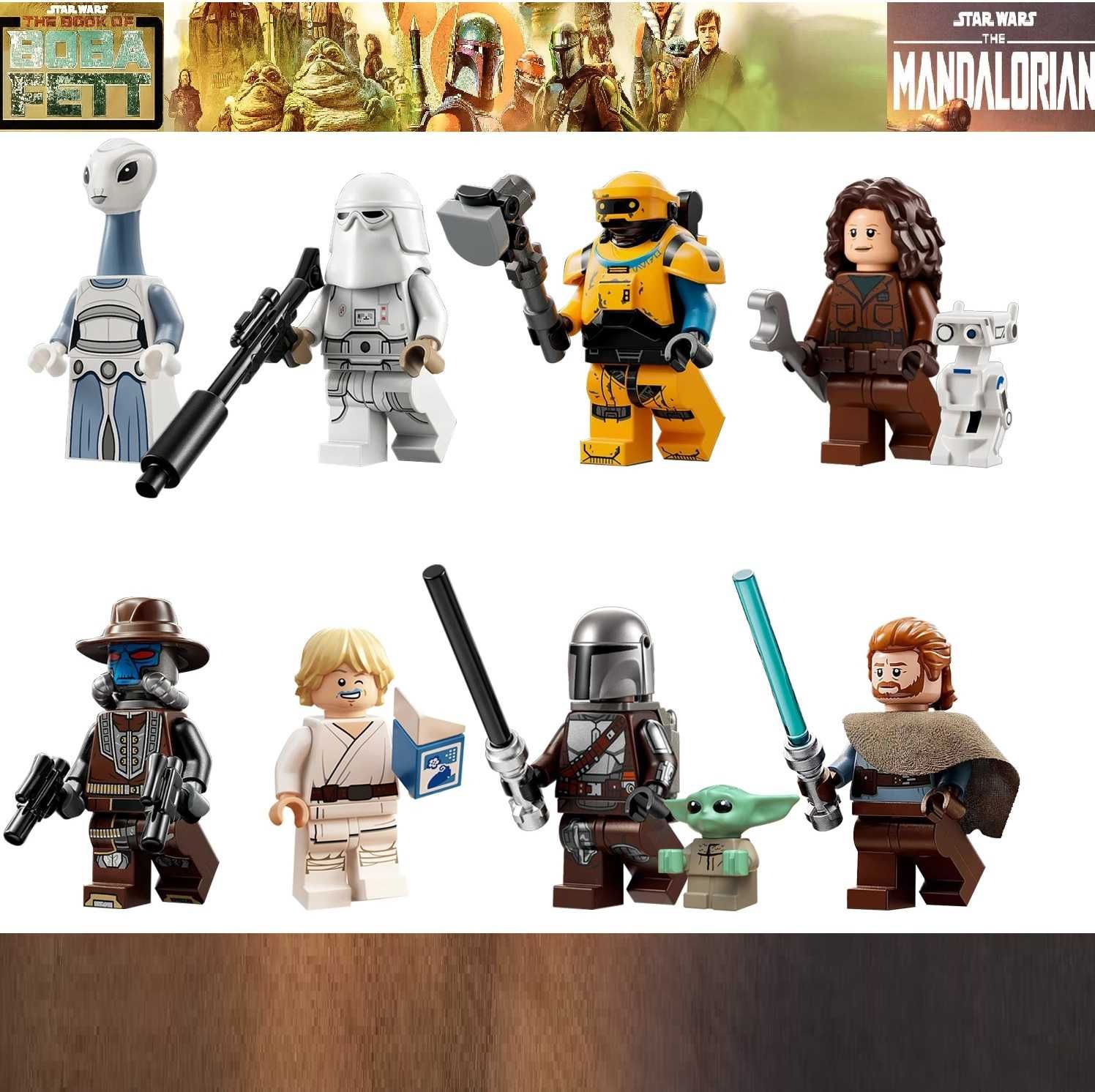 Coleção de bonecos minifiguras Star Wars nº109 (compatíveis Lego)