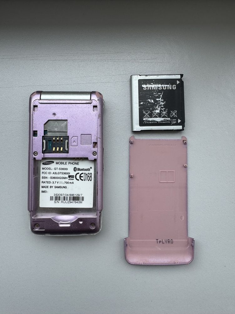 Samsung GT-S3600i  жабка розкладушка La Fleur