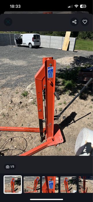 Podnosnik warsztatowy