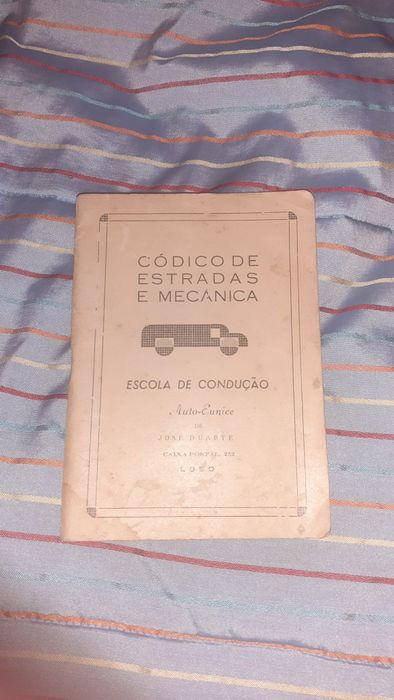 Código Estradas e Mecânica Luso raro codico anos 50