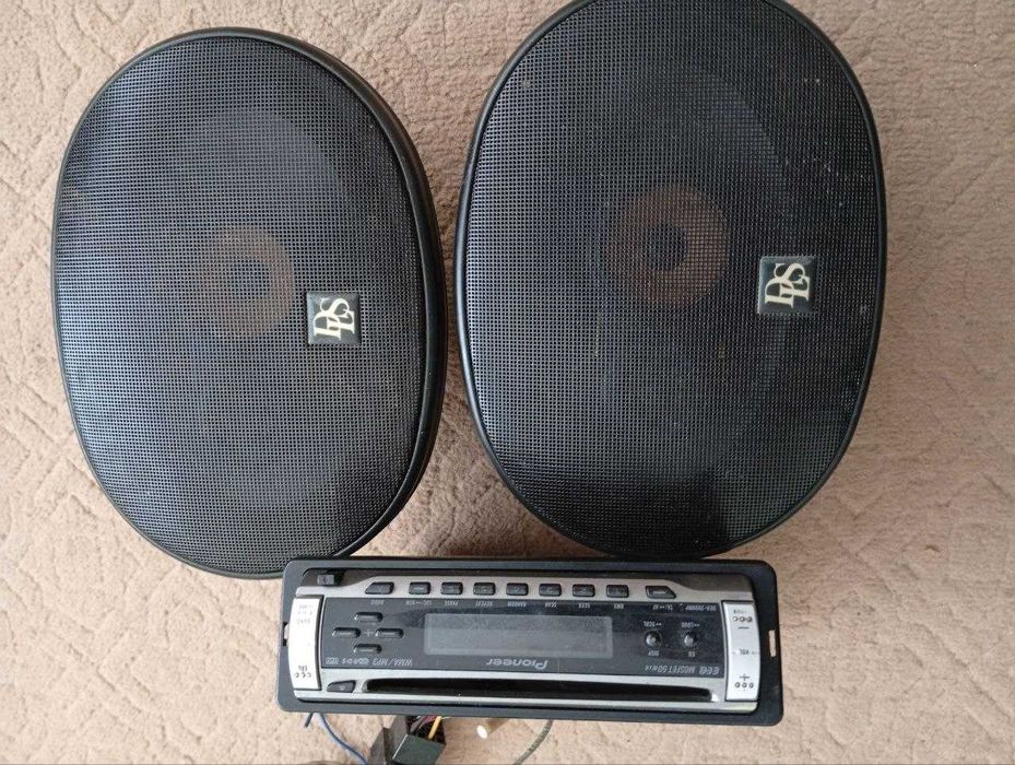 Комплект Автомагнитола Pioneer DEH-2800MP + Овалы DLS 269