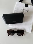 Celine Paris okulary przeciwsłoneczne brązowe