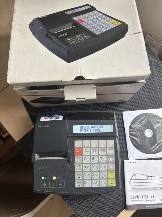 Kasa fiskalna Elzab mini e-grafit