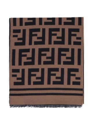 Теплий шарф Fendi оригінал