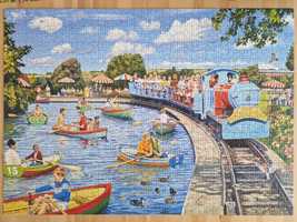 Puzzle 1000 Gibson The boating lake
