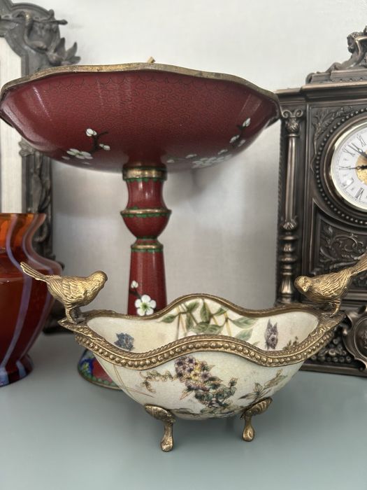 Ваза на ножке , конфетница, фруктовница