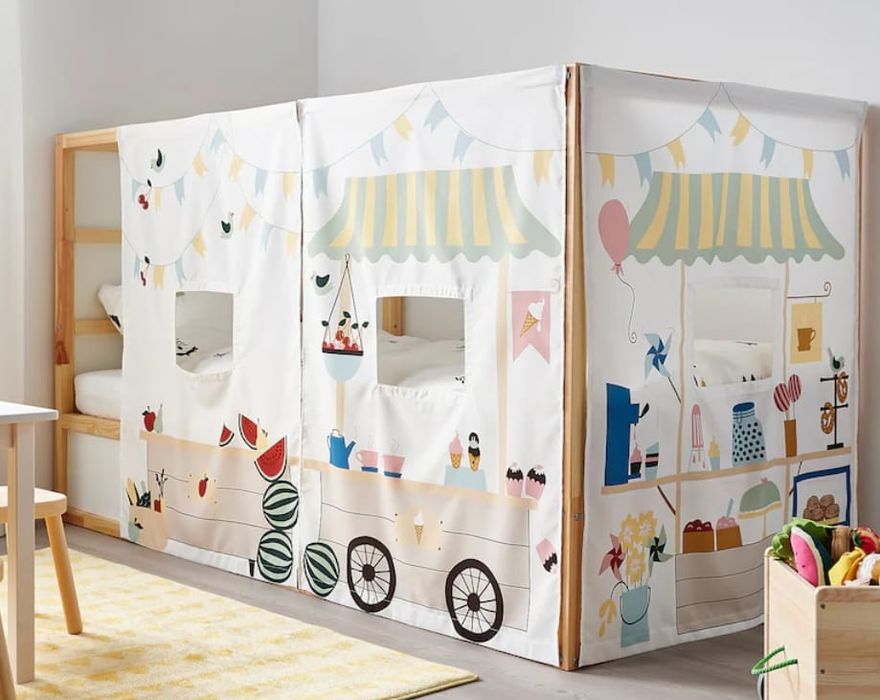 Cama IKEA KURA - solteiro